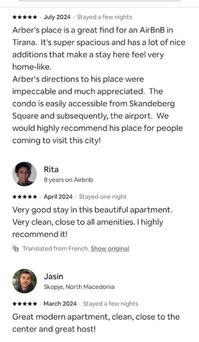 Tirana City Comfort Εξωτερικό φωτογραφία